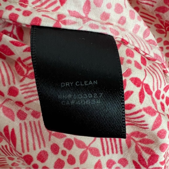 Marc by Marc Jacobs Silk Blend Print Peplum Top Women Size 6 - Picture 6 of 6